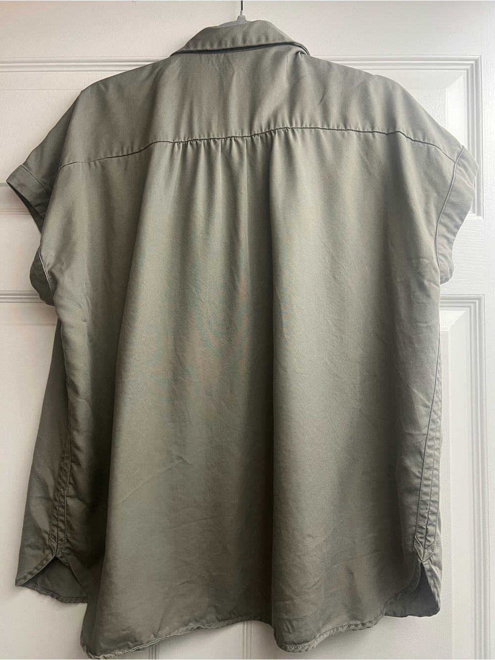 Quince tencel short sleeve button down shirt - Picture 2 of 6
